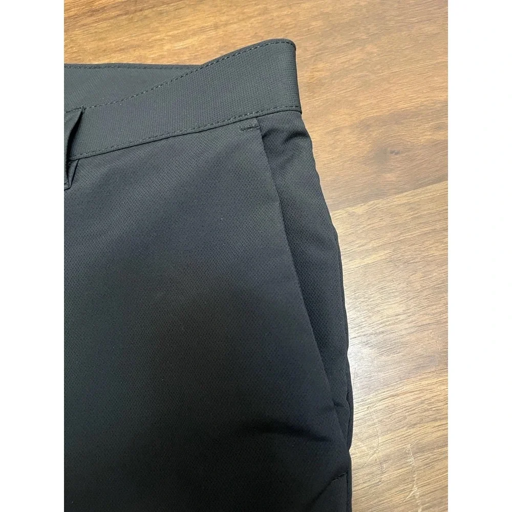 Banana Republic Men's 34x30 Casual Pants Black Straight Leg Flat Front
